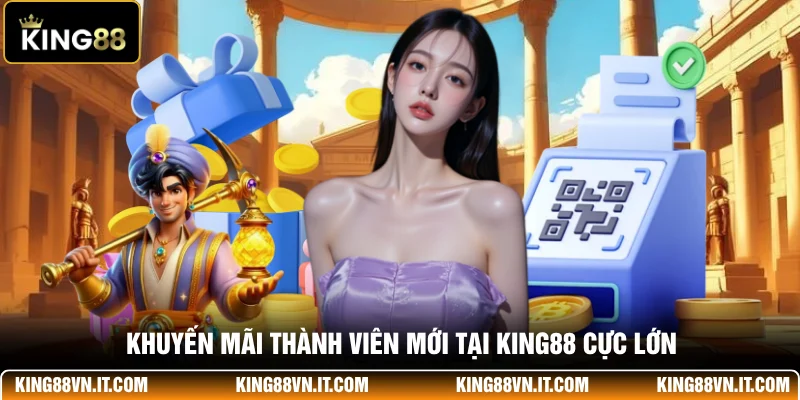 Khuyến mãi thành viên mới của KING88 cực lớn
